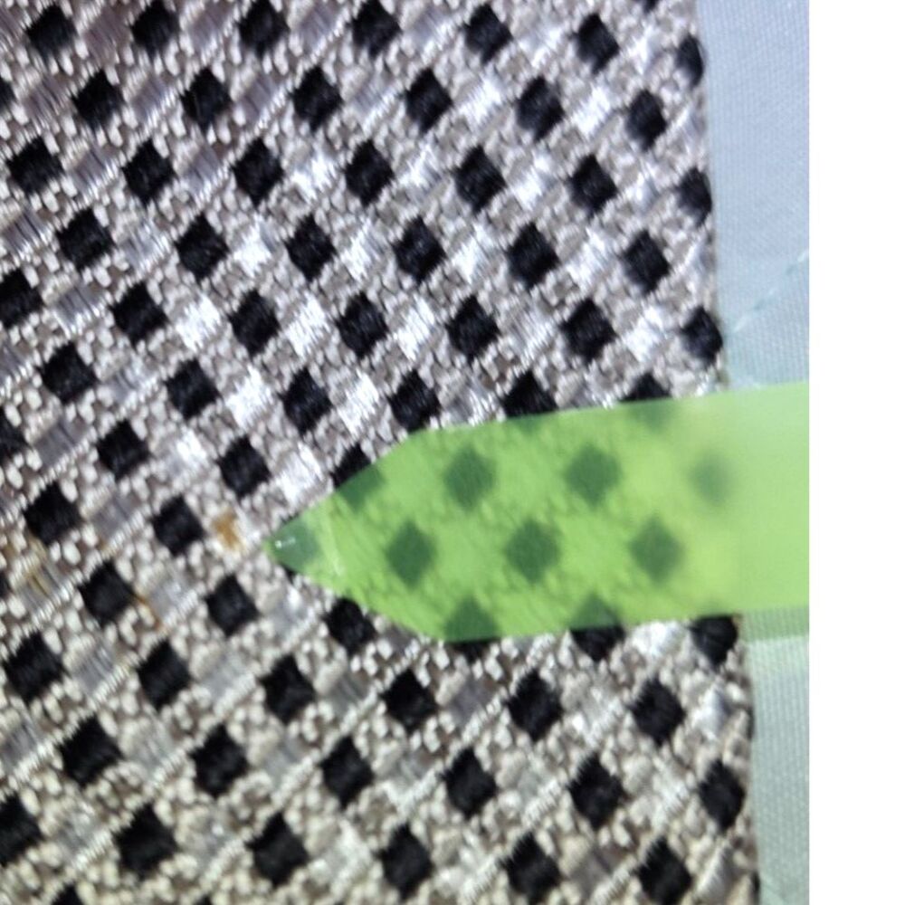 Robert Talbott Black and Silver Patterned Tie - Picture 4 of 6